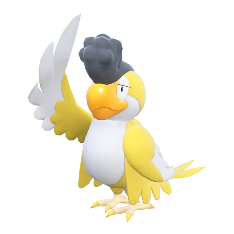 squawkabilly-yellow-plumage